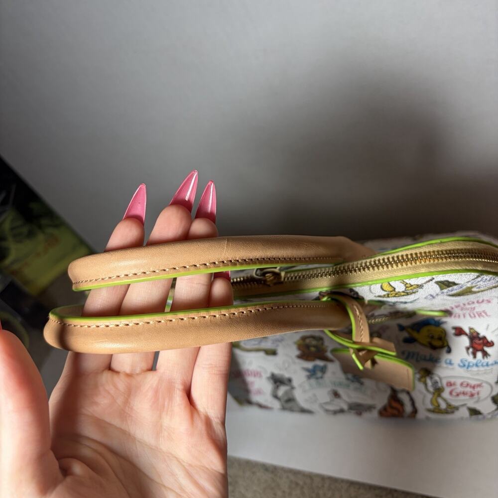 New Disney Dooney & Bourke Sidekicks Passholder Satchel Bag - Picture 3 of 9